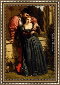 Frederick Richard Pickersgill Framed Paintings - The Betrothal by Frederick Richard Pickersgill