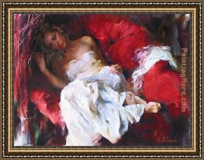 Garmash Framed Paintings - INVITATION by Garmash