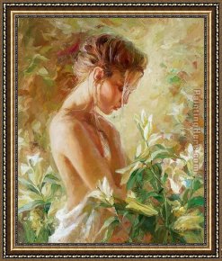 Garmash Framed Paintings - Lost in Lilies by Garmash