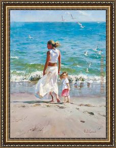 Garmash Framed Paintings - Ocean for Two by Garmash
