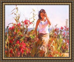 Garmash Framed Paintings - SIMPLE PLEASURES by Garmash