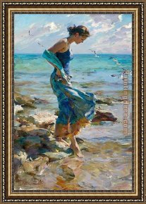 Garmash Framed Paintings - The Allure by Garmash
