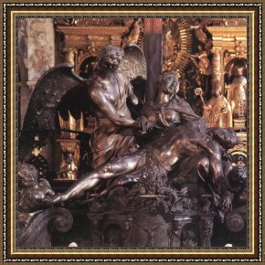 Piet Mondrian Framed Paintings - Piet&agrave; by Georg Raphael Donner