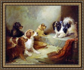 George Armfield Framed Paintings - The Great Debate by George Armfield