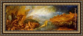 George Frederick Watts Framed Paintings - Creation by George Frederick Watts