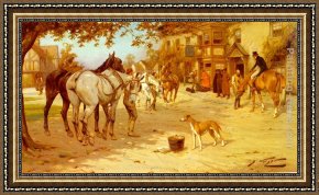 Fresh Framed Paintings - A Fresh Team by George Wright