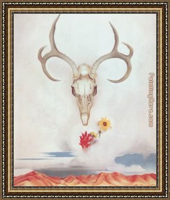 Summer Framed Paintings - Summer Days 1936 by Georgia O'Keeffe