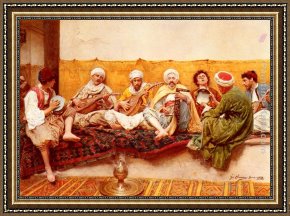 Gustavo Framed Paintings - The Musicians by Gustavo Simoni