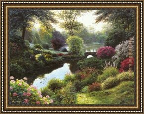 Henry Lejeune Framed Paintings - Fairfield Morning by Henry Peeters