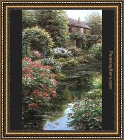 Henry Lejeune Framed Paintings - Litchfield Arbor by Henry Peeters