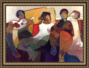 Times Framed Paintings - Somewhere in Time by Hessam Abrishami