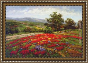 S. Francesco Della Vigna Church And Campo Framed Paintings - Campo di Fiore II by Hulsey
