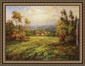 A Rough Journey Home Framed Paintings - Italian Country Home by Hulsey