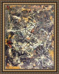 Untitled Framed Paintings - Untitled, c.1949 by Jackson Pollock