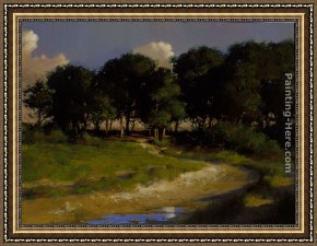 Jacob Jordaens Framed Paintings - Nantucket Pines by Jacob Collins