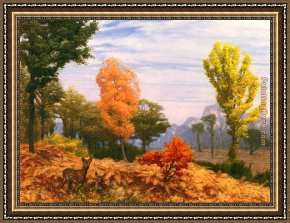 Eduardo Leon Garrido Framed Paintings - Memories of Acheres by Jean-Leon Gerome