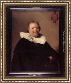 Cornelisz Framed Paintings - Portrait of Anthonie Charles de Liedekercke by Johannes Cornelisz. Verspronck