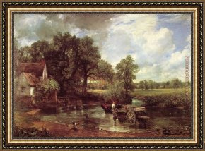 The Hay Wain Framed Paintings - The Hay Wain by John Constable