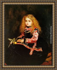 Everett's Framed Paintings - A Souvenir of Velazquez by John Everett Millais