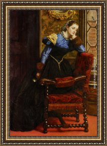 Everett's Framed Paintings - Swallow Swallow by John Everett Millais