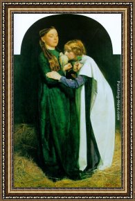 Return Framed Paintings - The Return of the Dove to the Ark by John Everett Millais