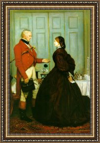 Everett's Framed Paintings - Trust Me by John Everett Millais