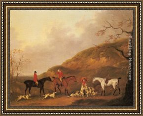 The Kill Framed Paintings - The Kill by John Nost Sartorius