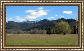 Adam Elsheimer Framed Paintings - Meadow by John Ottis Adams