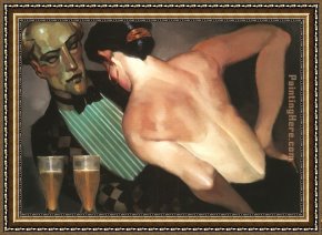 Juarez Framed Paintings - Beer Head to Head by Juarez Machado