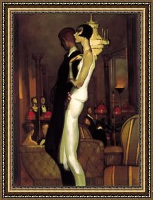The Guest's Arrival Framed Paintings - First Guests by Juarez Machado
