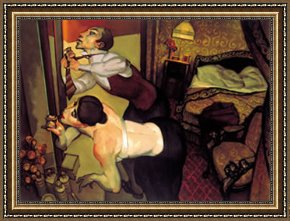 Juarez Framed Paintings - Late for the Party by Juarez Machado