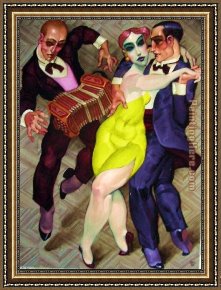 Juarez Framed Paintings - MACHADO Tango2 by Juarez Machado