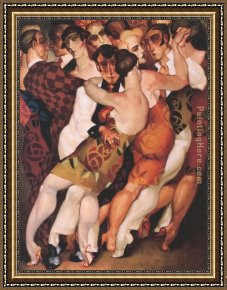 Juarez Framed Paintings - Tango Room by Juarez Machado