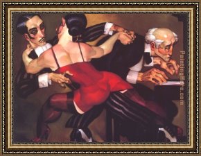 Juarez Framed Paintings - The Last Tango by Juarez Machado