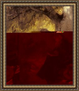 Karl Framed Paintings - An Elegant Lady Reading Under a Tree by Karl Raupp