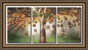 Western Landscape Framed Paintings - 5389 by landscape