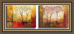Western Landscape Framed Paintings - Klung Morning Luster by landscape