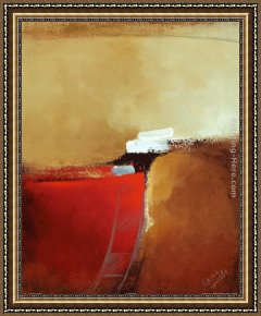 Lanie Loreth Framed Paintings - Canyon Light II by Lanie Loreth