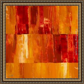 An Interesting Story Framed Paintings - Color Story I by Lanie Loreth