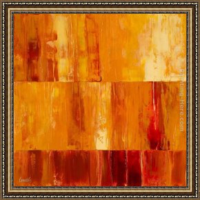 An Interesting Story Framed Paintings - Color Story II by Lanie Loreth