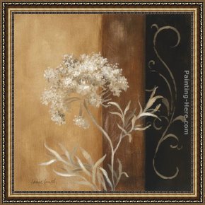 Lanie Loreth Framed Paintings - Delicate Beauty II by Lanie Loreth