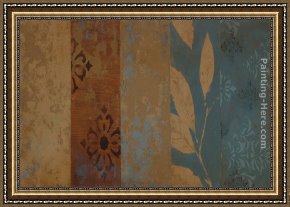 Lanie Loreth Framed Paintings - Revel in the Seasons III by Lanie Loreth