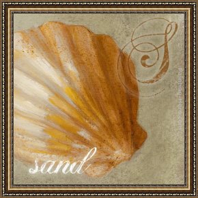 Lanie Loreth Framed Paintings - Sand by Lanie Loreth