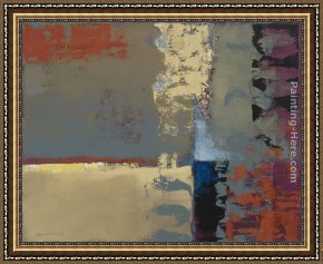 Pintail Teal And Wigeon on The Seashore Framed Paintings - Teal Perception II by Lanie Loreth