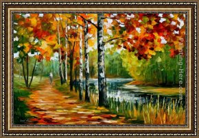 Summer Framed Paintings - ENDLESS SUMMER by Leonid Afremov