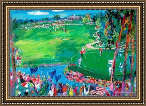The Stirrup Cup Framed Paintings - 37th Ryder Cup by Leroy Neiman
