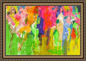 Leroy Neiman Framed Paintings - Carnaval Suite Panteras by Leroy Neiman