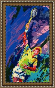 Classic Tuscany Framed Paintings - Classic Serve by Leroy Neiman