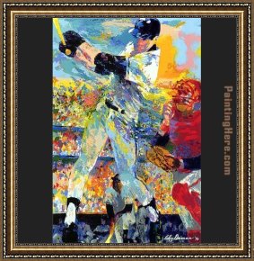 Malvern Hall Framed Paintings - Hall of Famer by Leroy Neiman