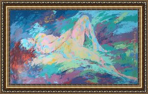 Homage to Kandinsky Framed Paintings - Homage to Boucher by Leroy Neiman